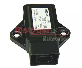 Датчик, продольное / поперечное ускорение METZGER купить